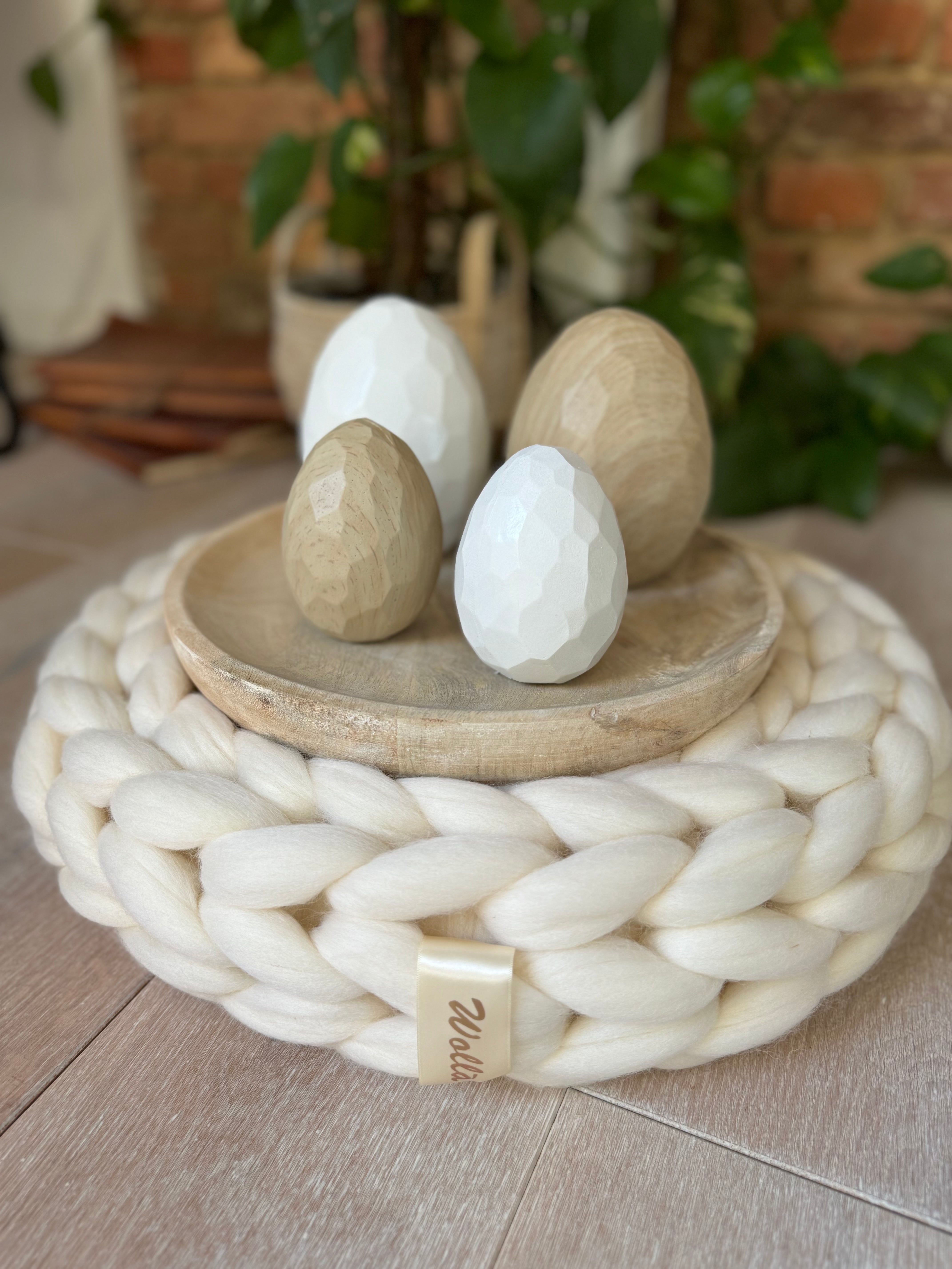 Dekoteller Holz Natur