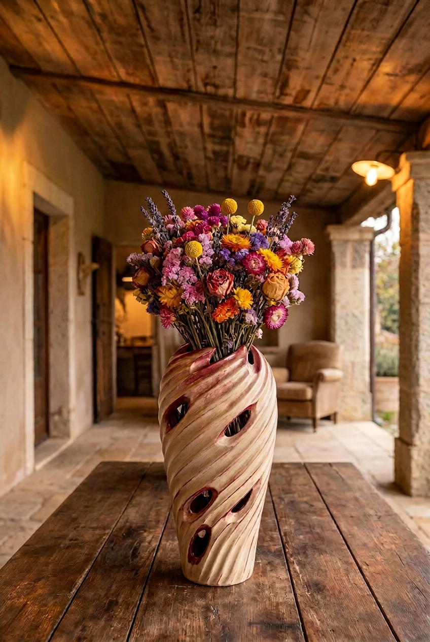Vase Holz