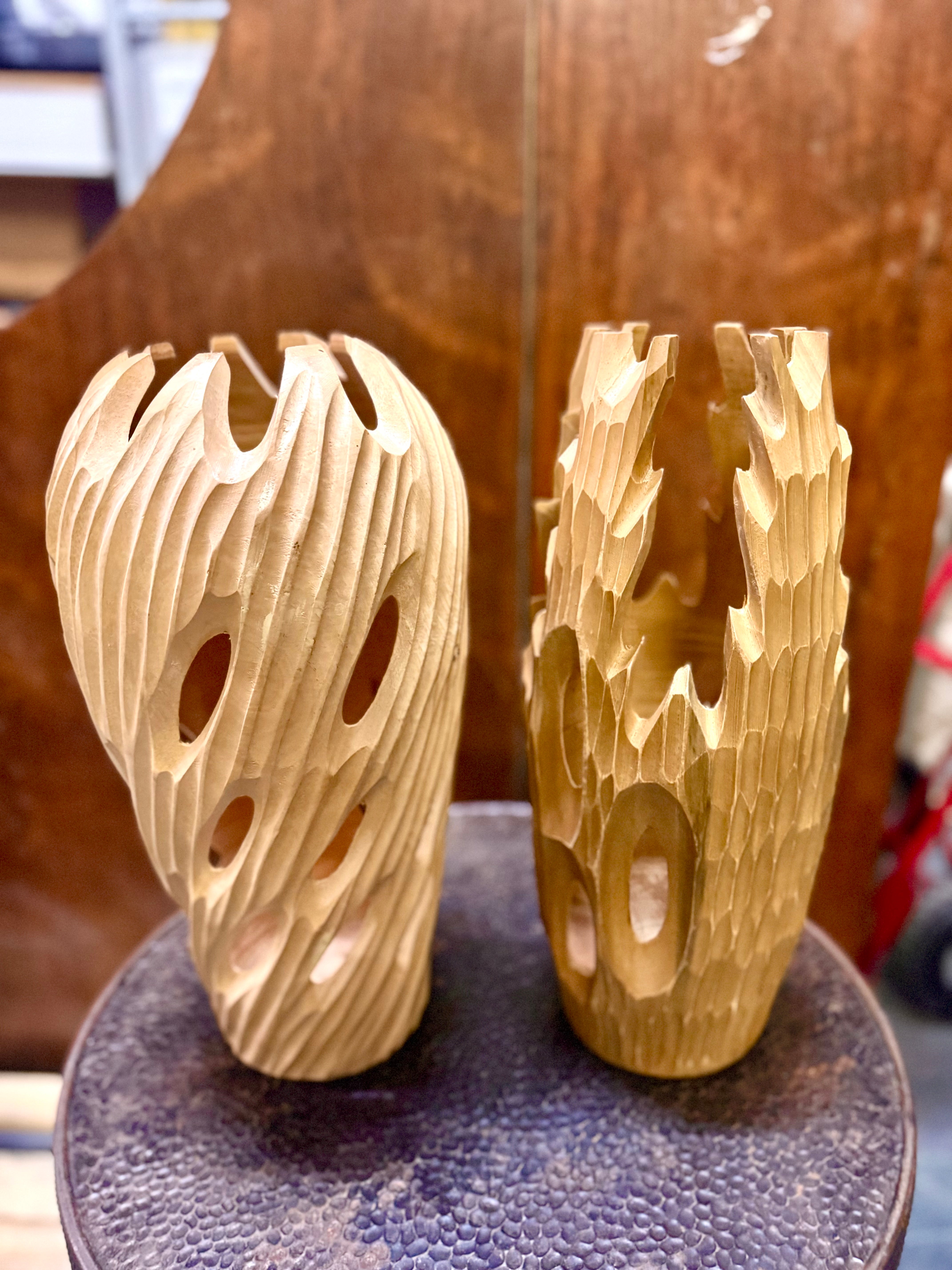 Vase Holz