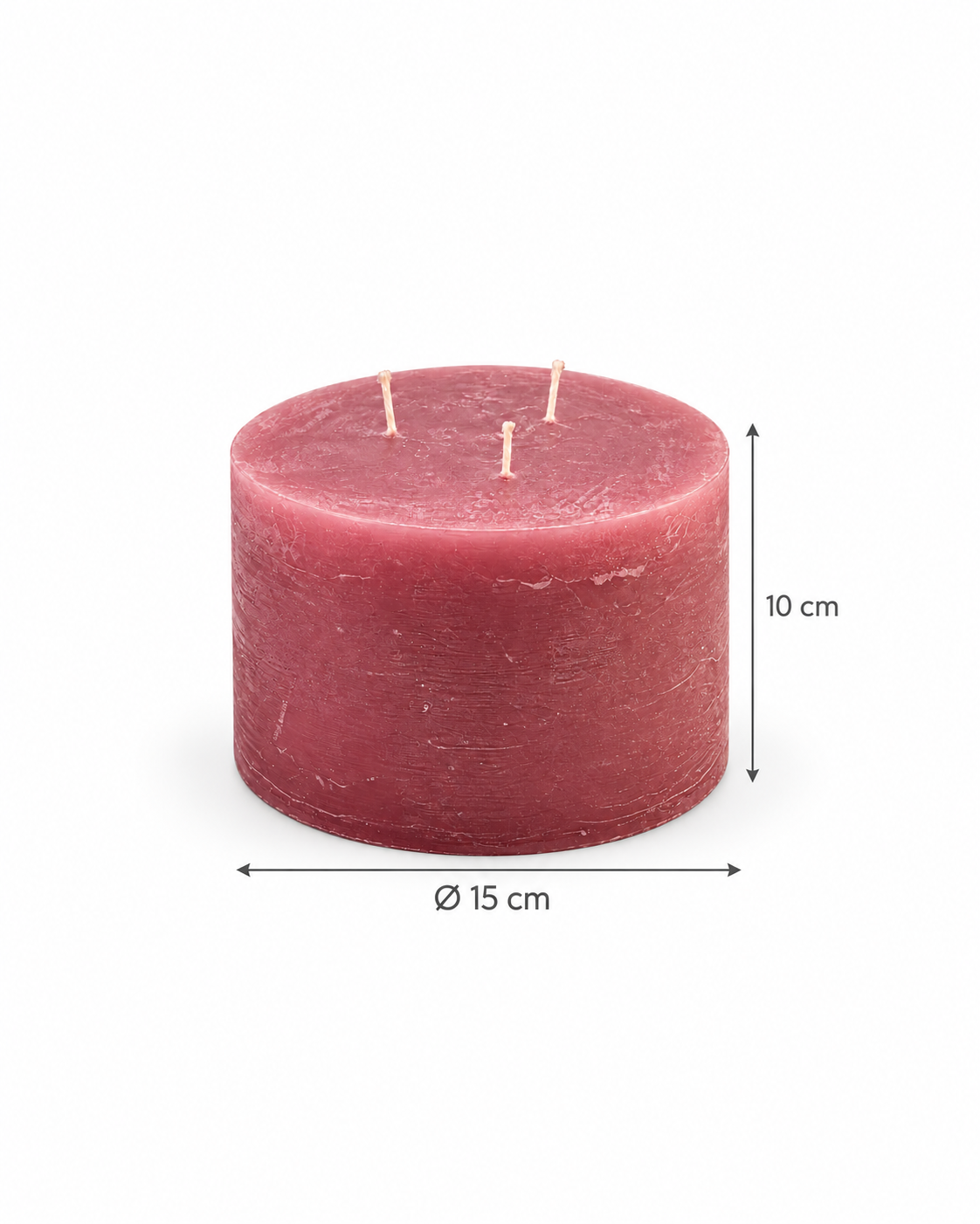 3-Docht-Kerze
