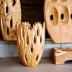 Vase Holz