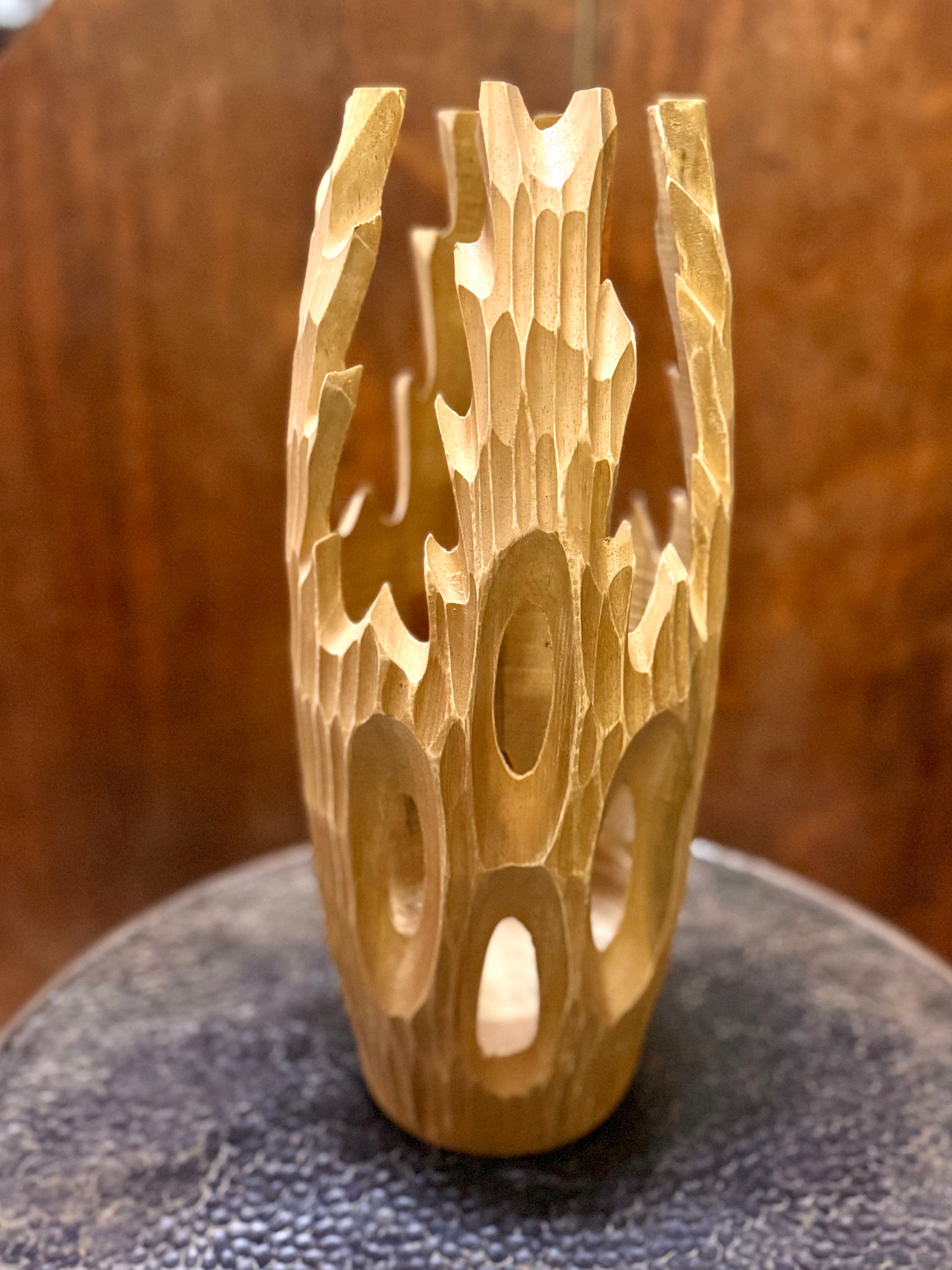 Vase Holz