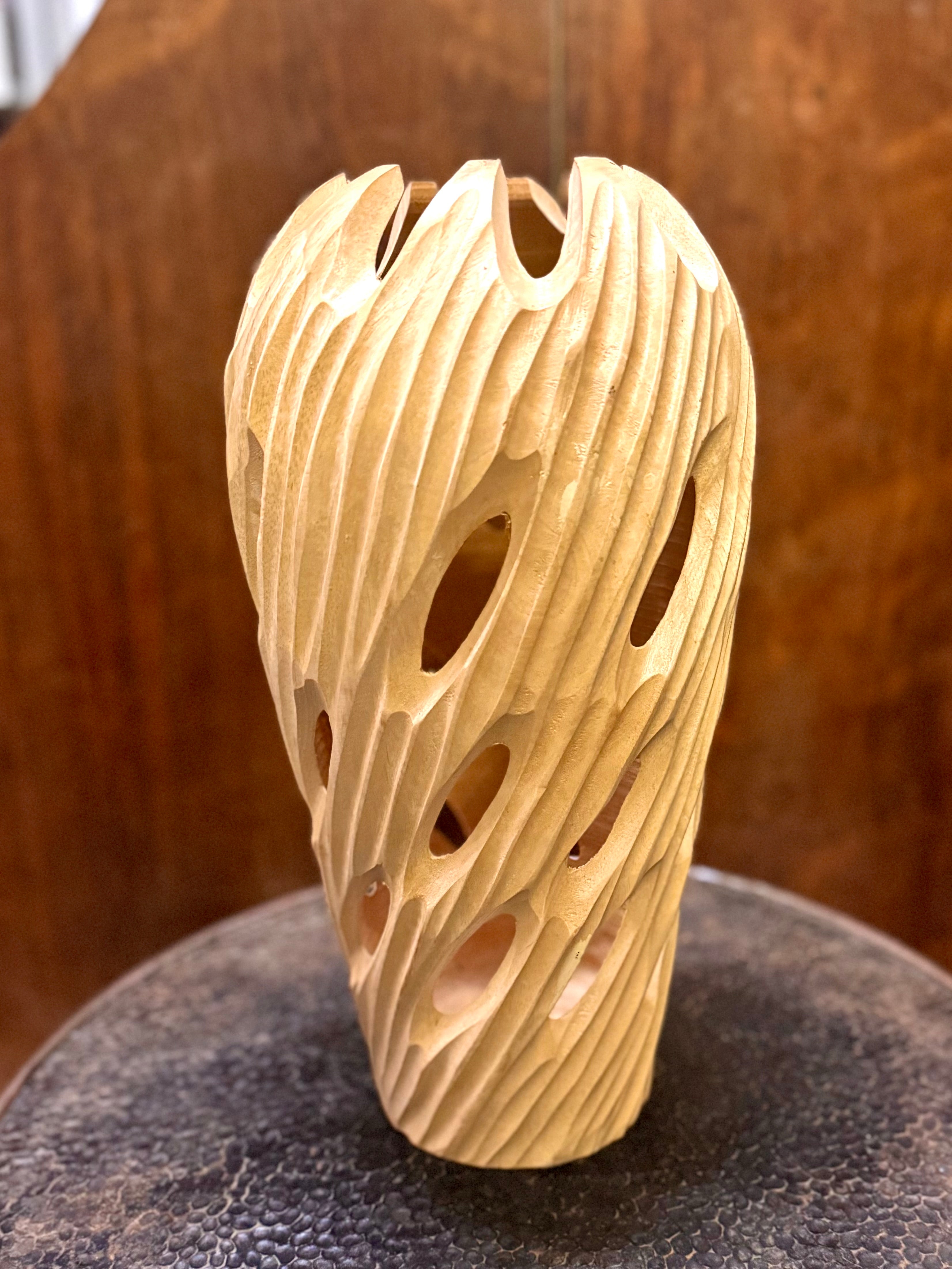 Vase Holz