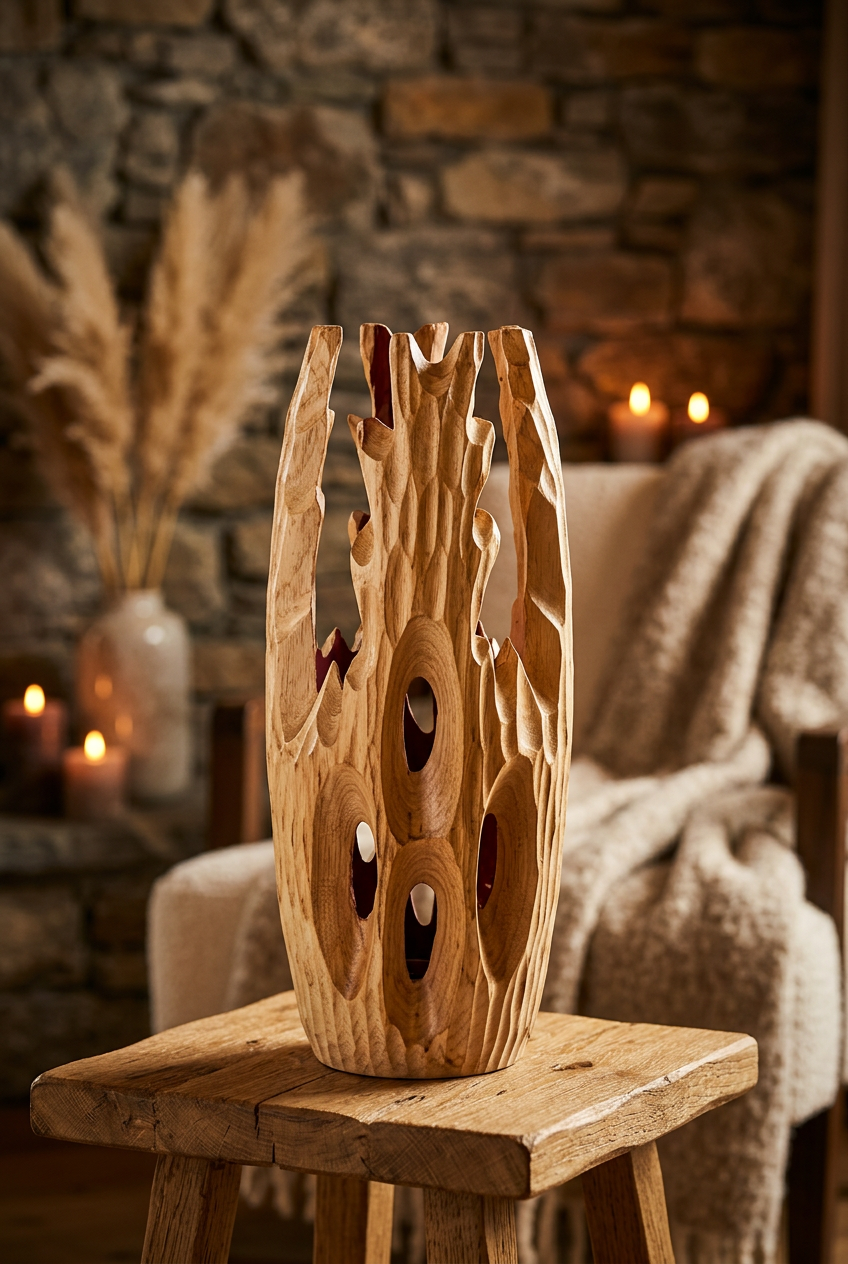 Vase Holz