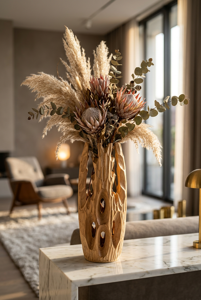 Vase Holz