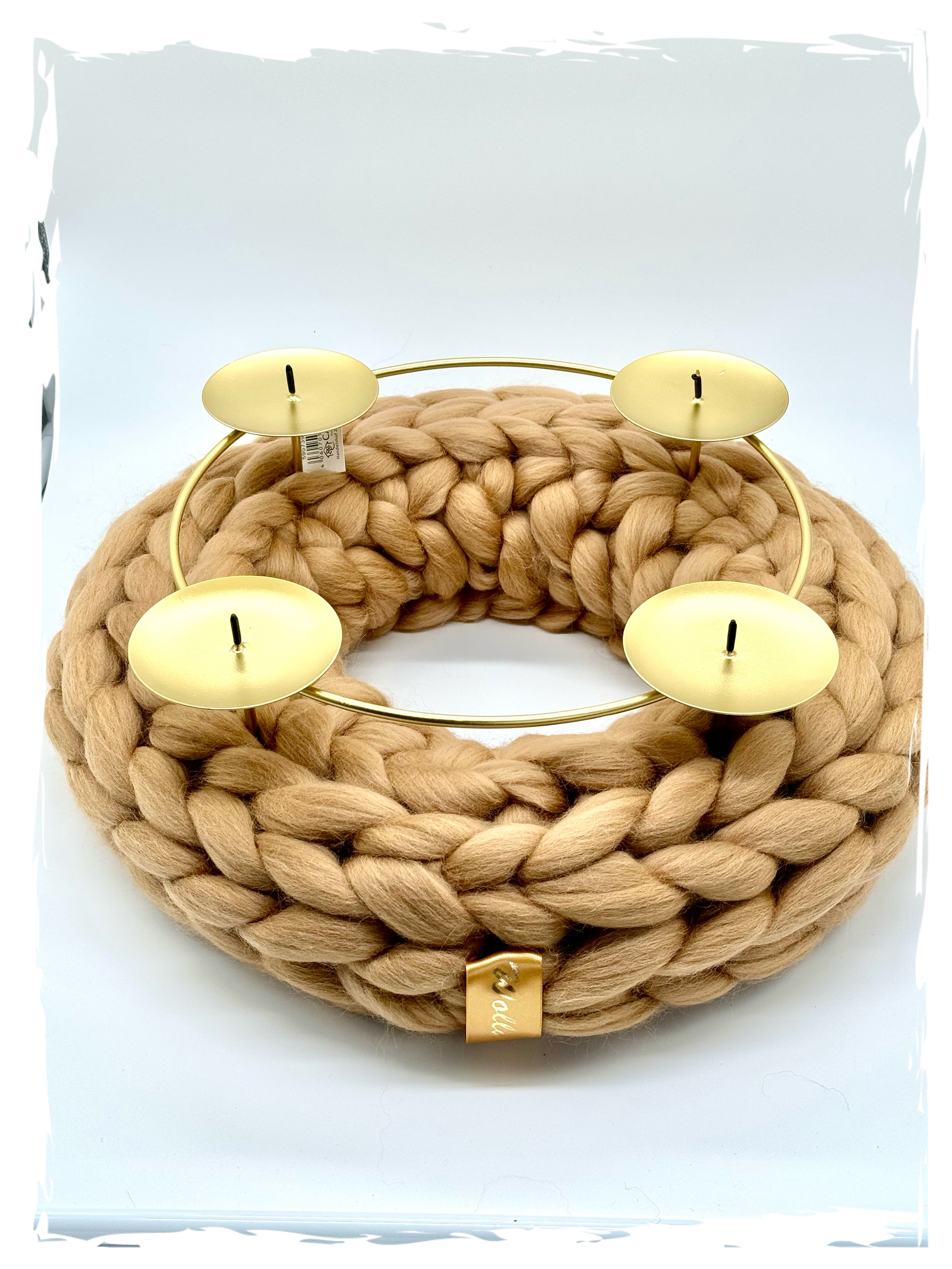 Kerzenhalter mit 4Tellern MIT Dorn