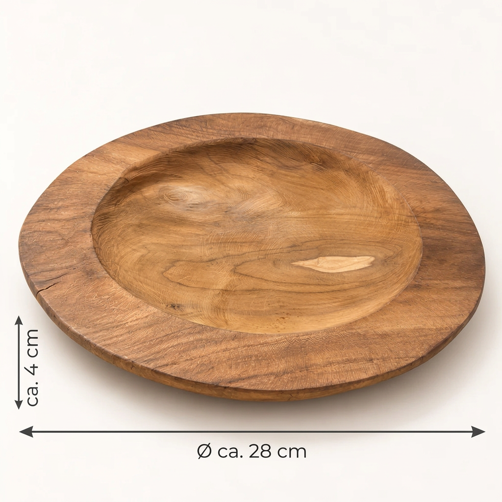 Teak Plate