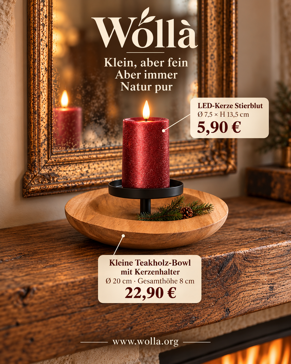Teak Bowl „Single“