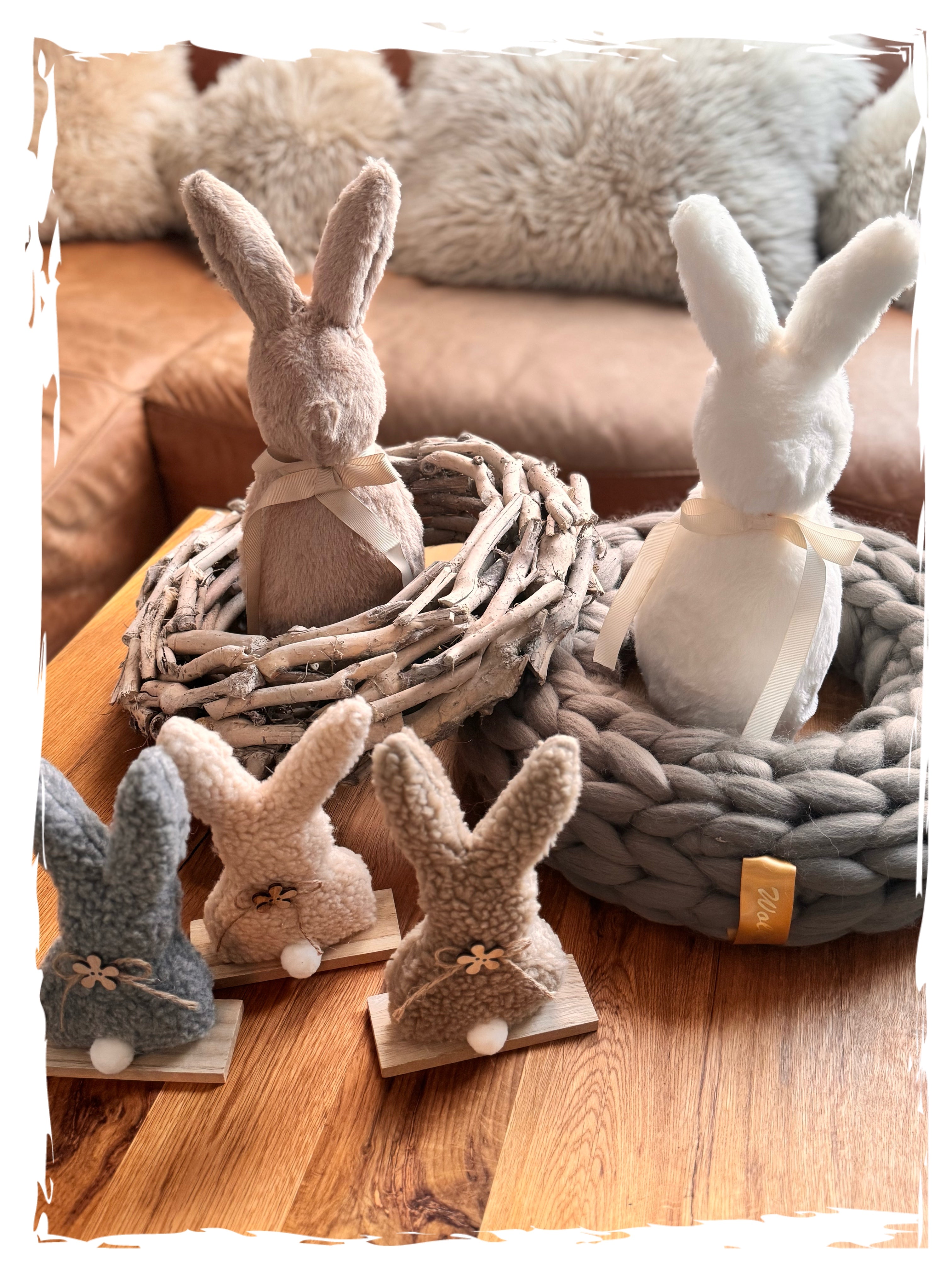 Häschen Set Plüsch