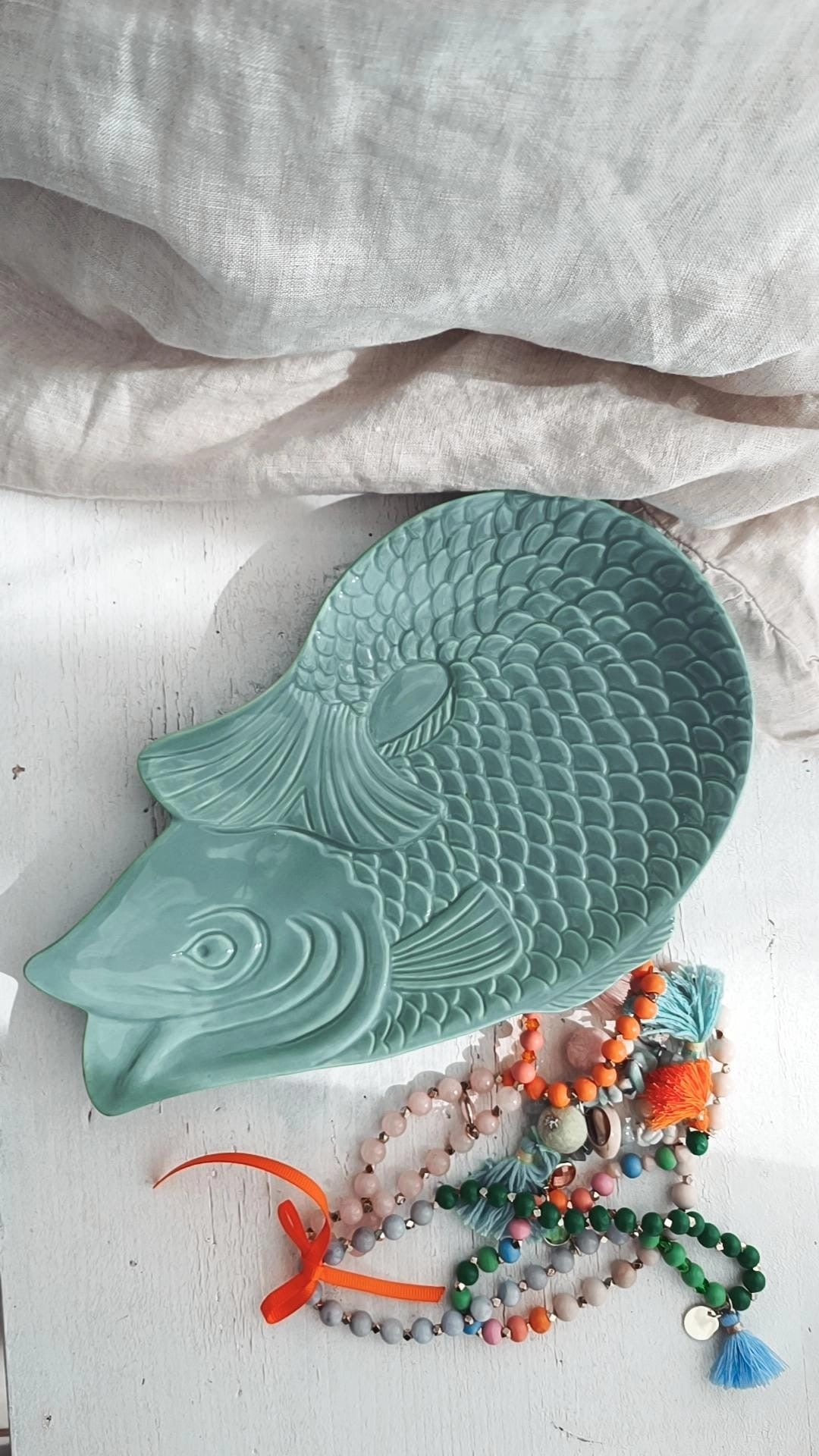 Dekoteller Fisch